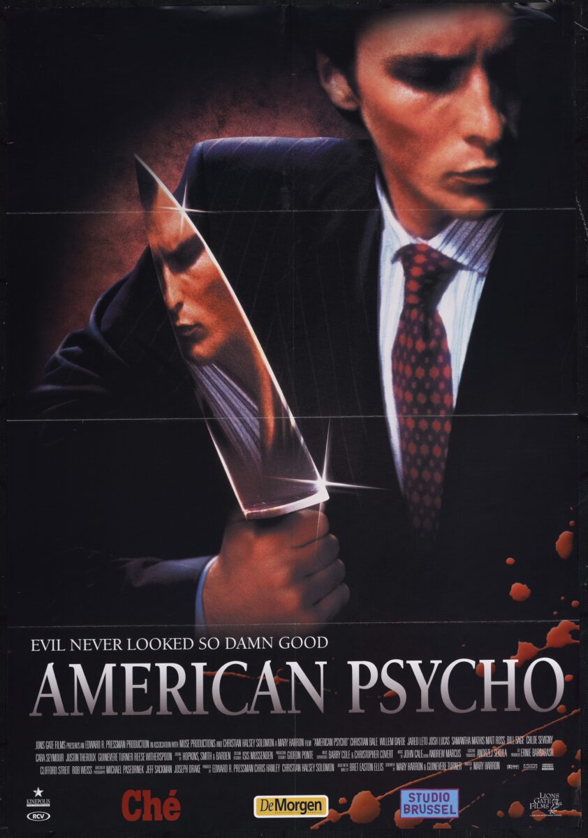 AMERICAN PSYCHO poster 1 Harron