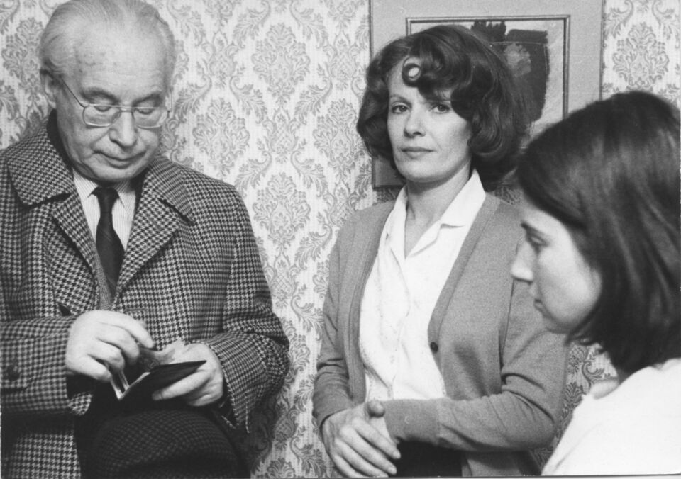 Collections CINEMATEK Fondation Chantal Akerman Virginia Haggard Leirens set photo 1