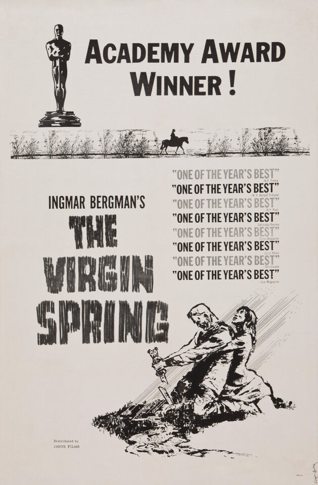 The virgin spring poster
