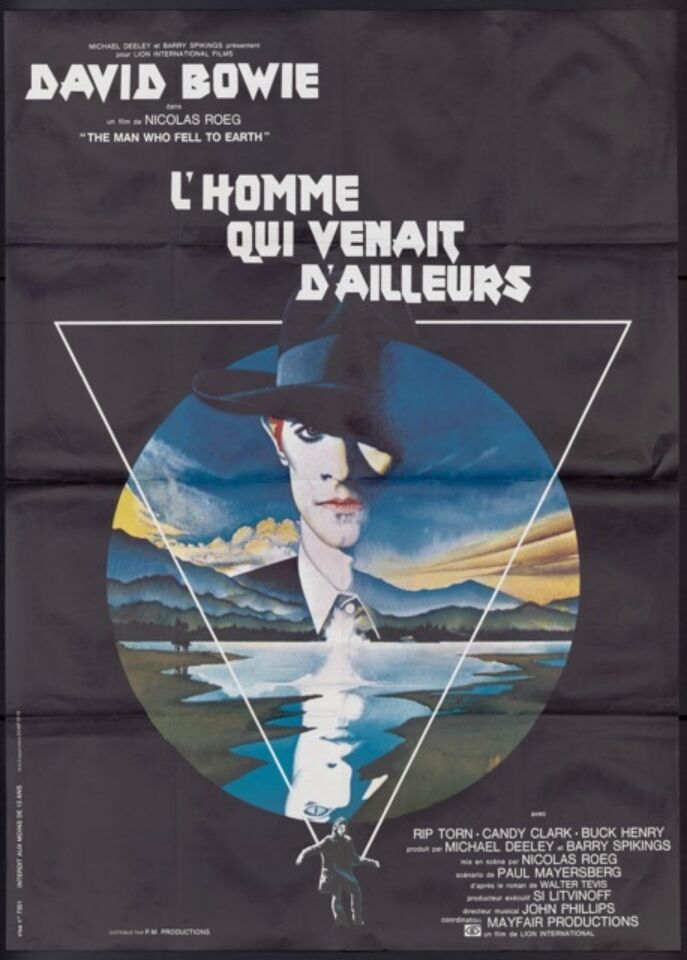 MAN WHO FELL TO EARTH THE poster 1 Roeg Medium